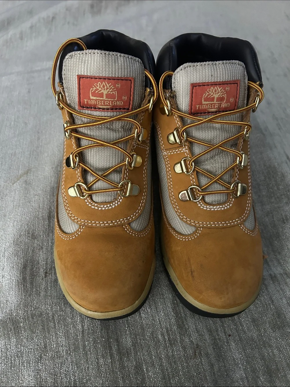 Timberland Wheat/Tan Outdoor Leather Lace-Up Boots